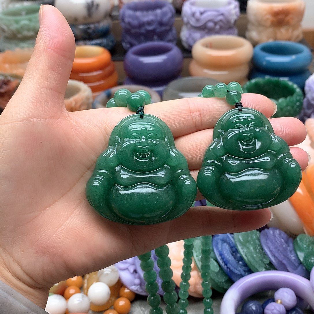 毛衣链未镶嵌石英质玉