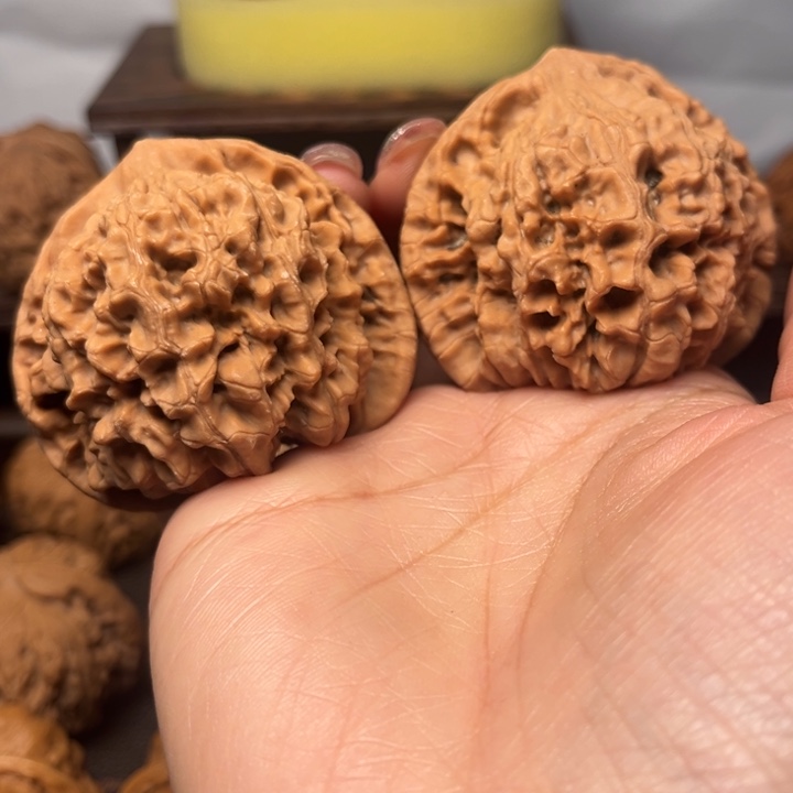 桃核吊坠官帽53的