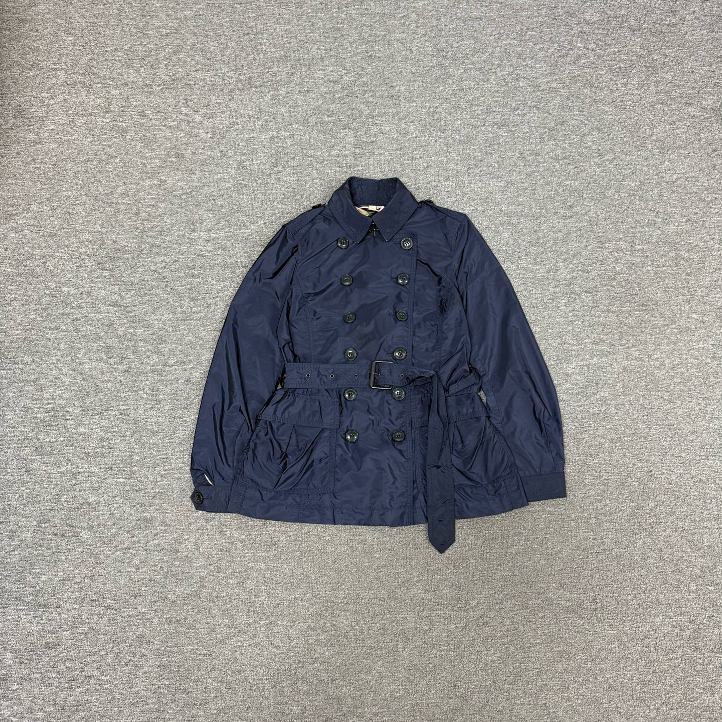 99新 AMIPARIS Burberry 尼龙风衣uk6