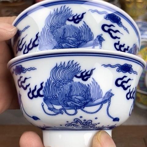 景德镇陶瓷藏式茶碗