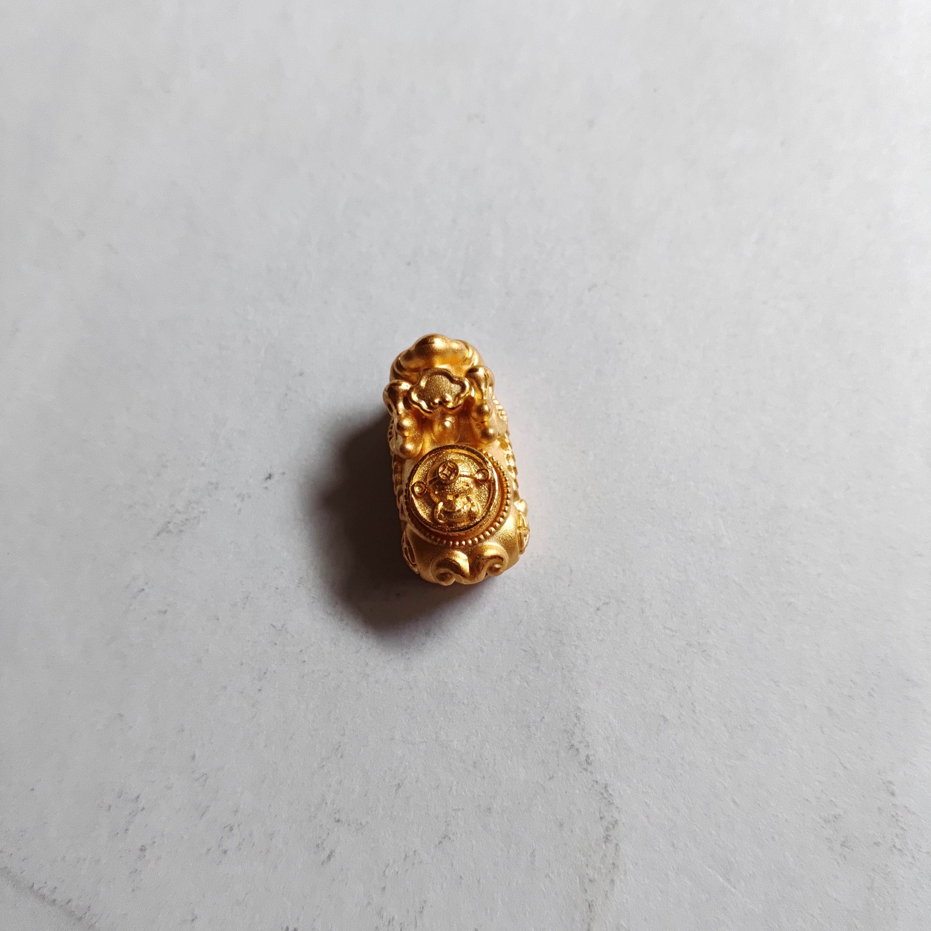 金元宝足金999貔貅珠子首饰