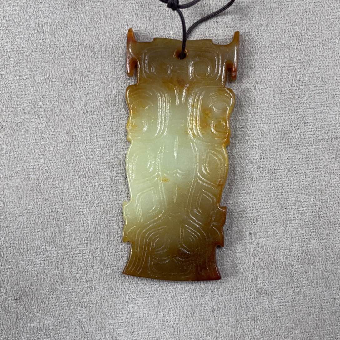 和田玉（糖玉）颈饰未镶嵌童****g