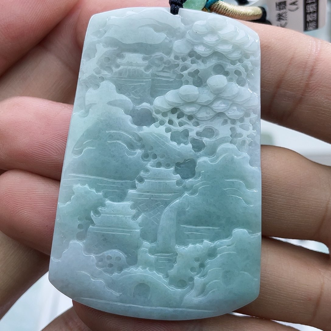 颈饰未镶嵌翡翠翡翠