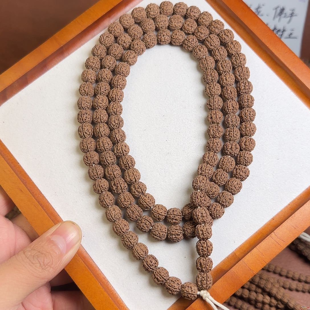 金刚菩提吊坠原桩五星盘龙108一物一图