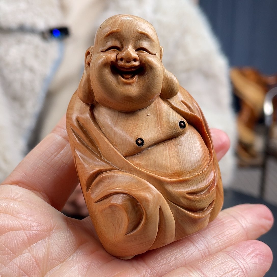 柏木（崖柏）手把件