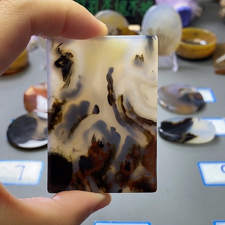 玛瑙/玉髓未镶嵌珠宝半成品27