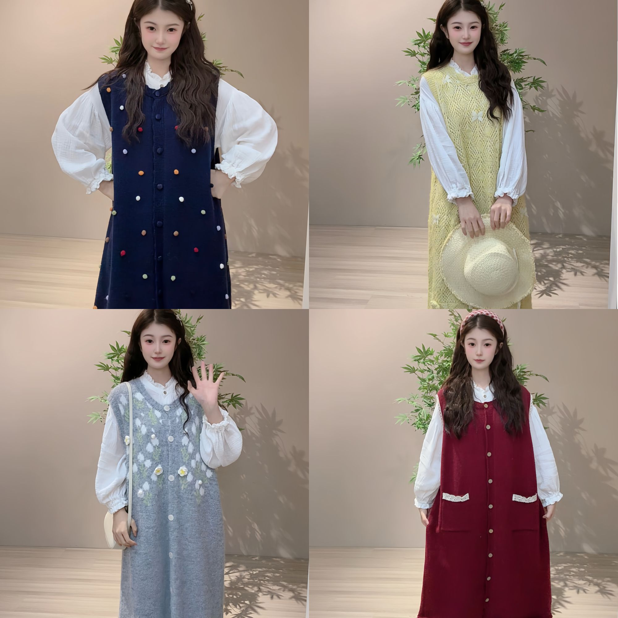 大头服饰 2025冬季新款休闲百搭连衣裙合集 1-300