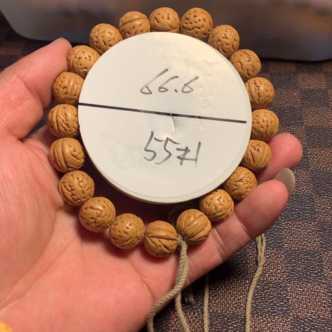 桃核手串55号链接了