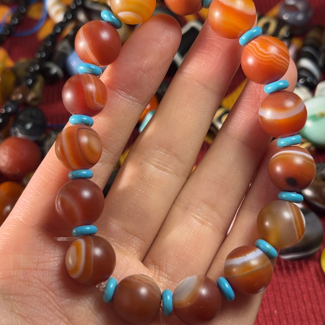 玛瑙/玉髓未镶嵌颈饰