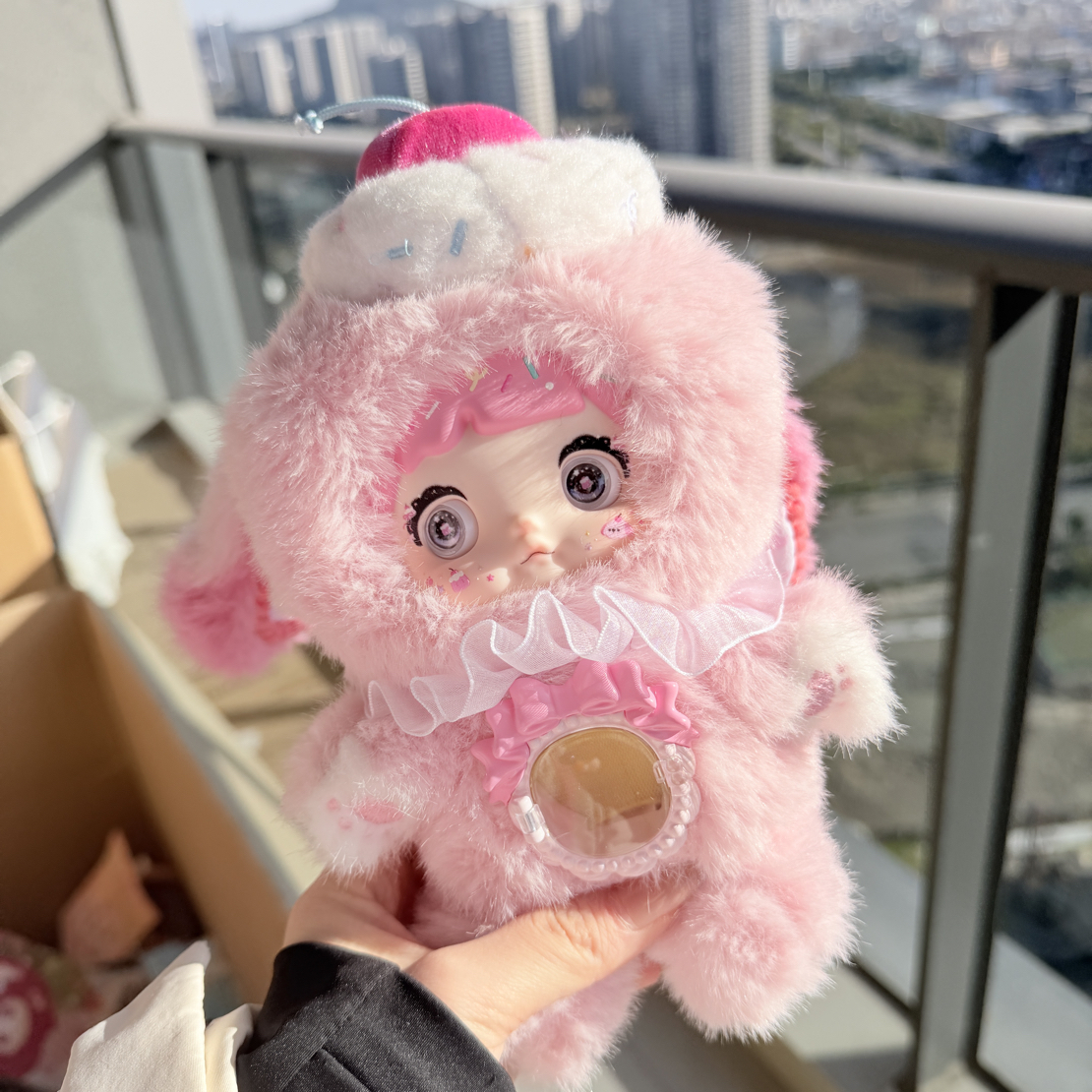 【姐姐妹妹】糯米儿一口甜心系列潮玩盲盒毛绒礼物正品摆件挂件