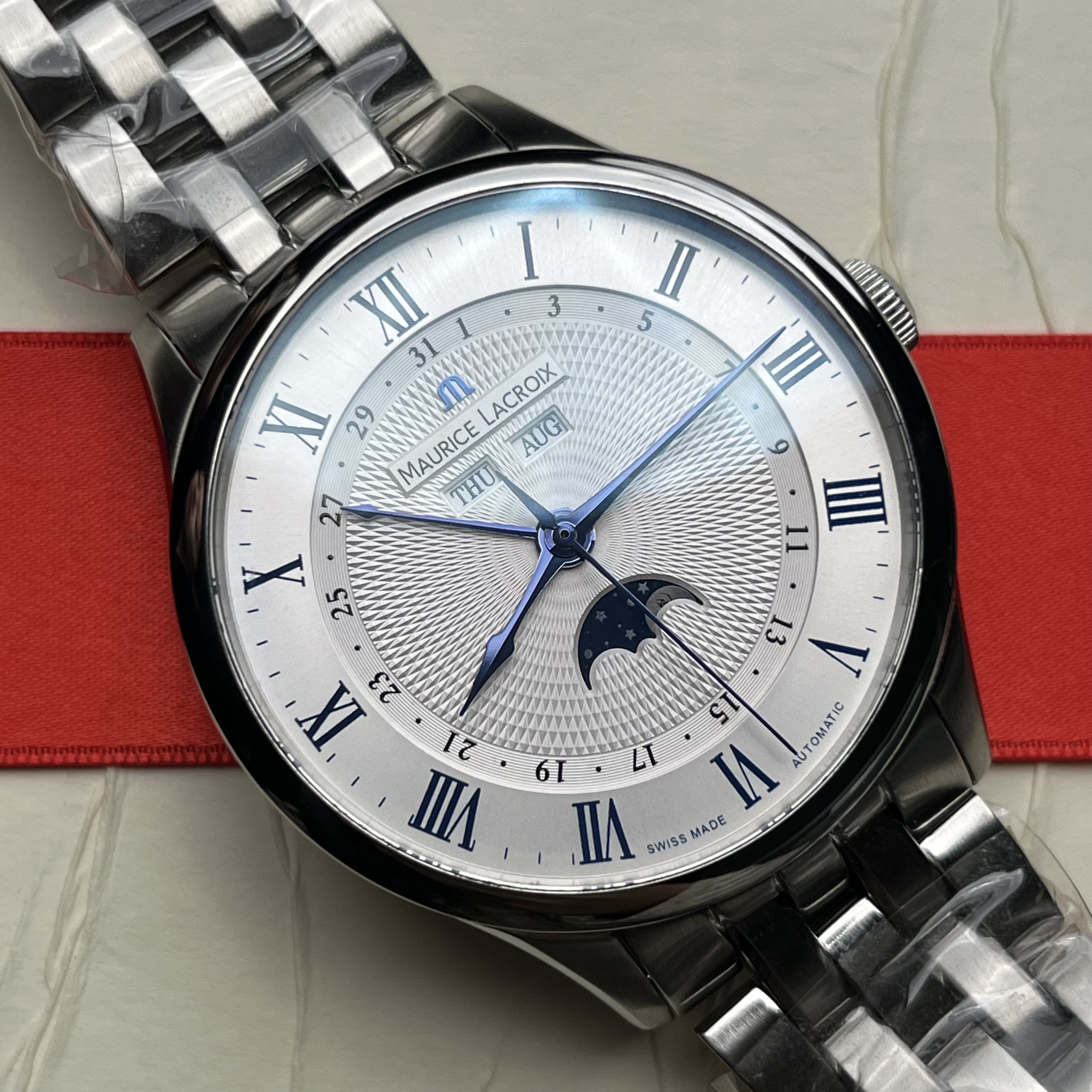 99新 MAURICE LACROIX/艾美表 匠心系列表径40mm