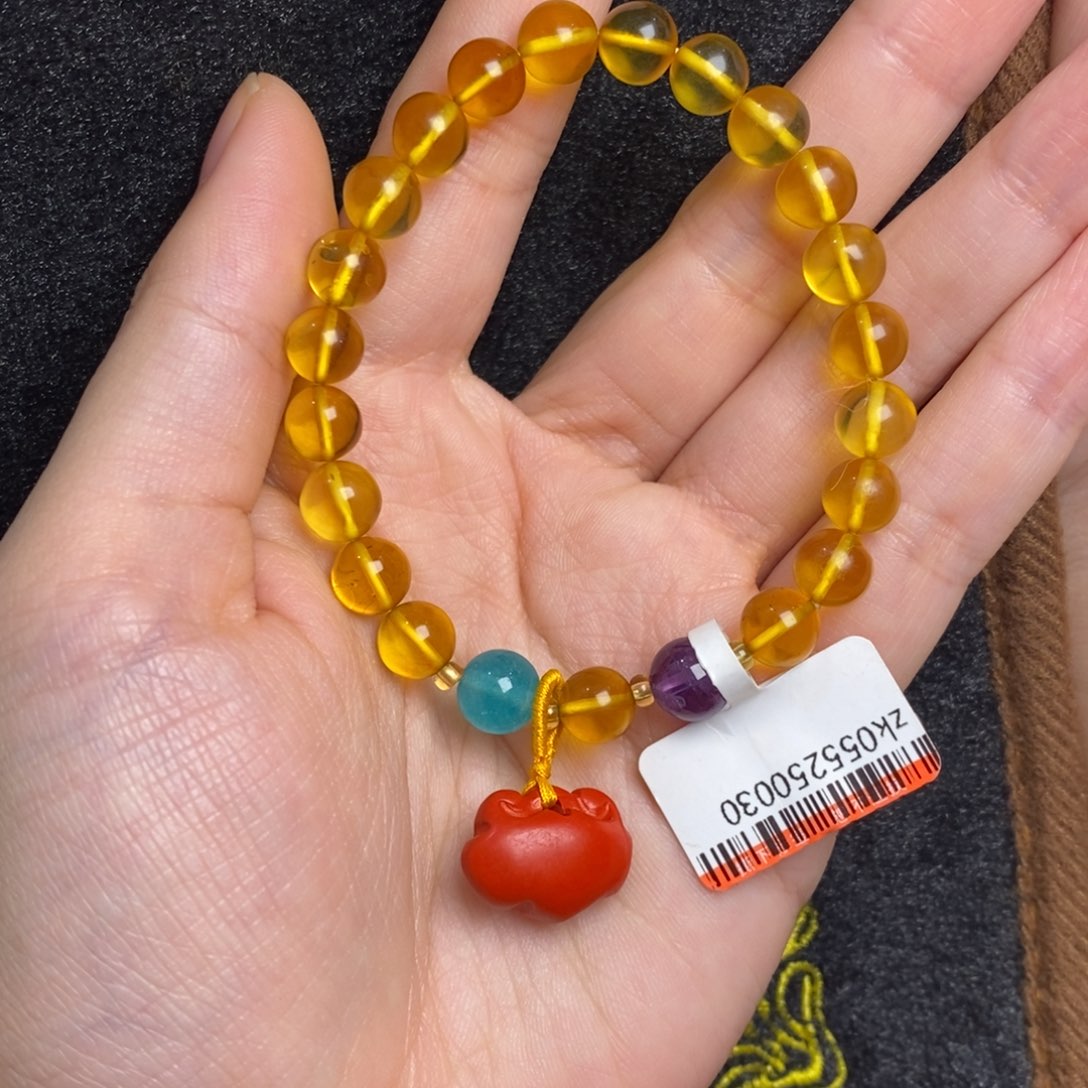 琥珀未镶嵌珠宝奇石