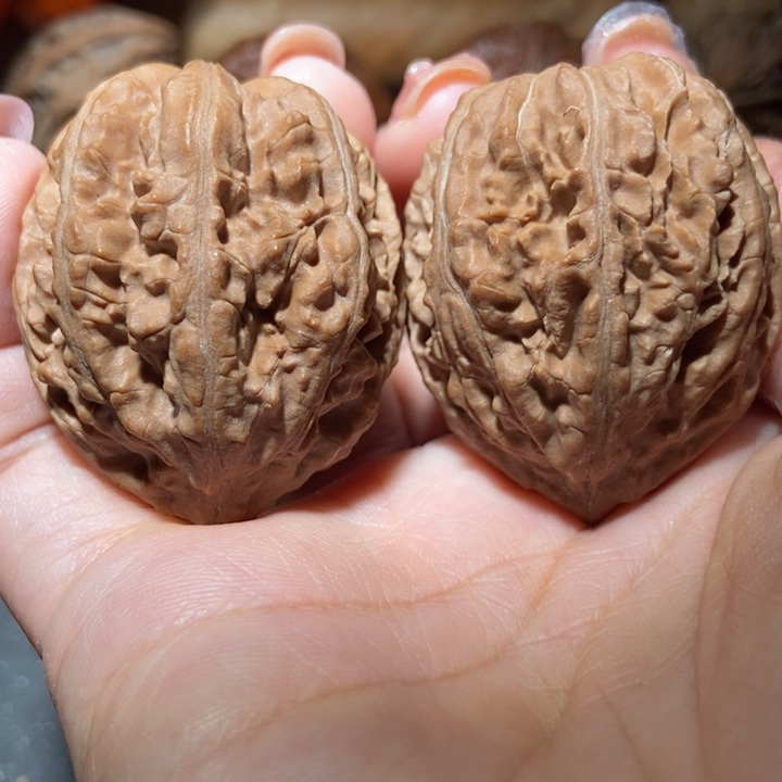 把件文玩核桃东北楸子小雪204