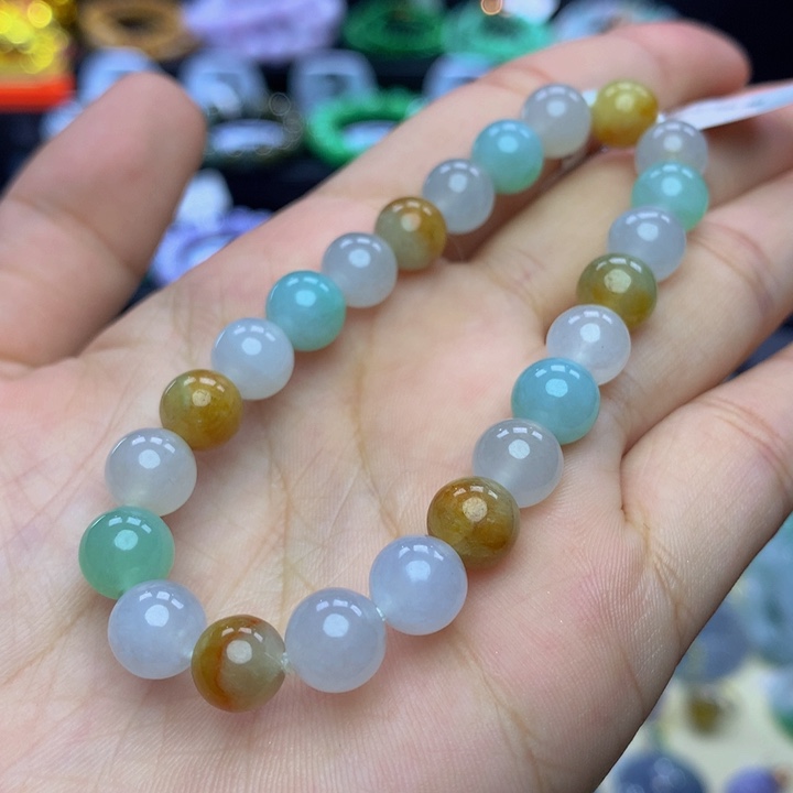 翡翠手链未镶嵌翡翠