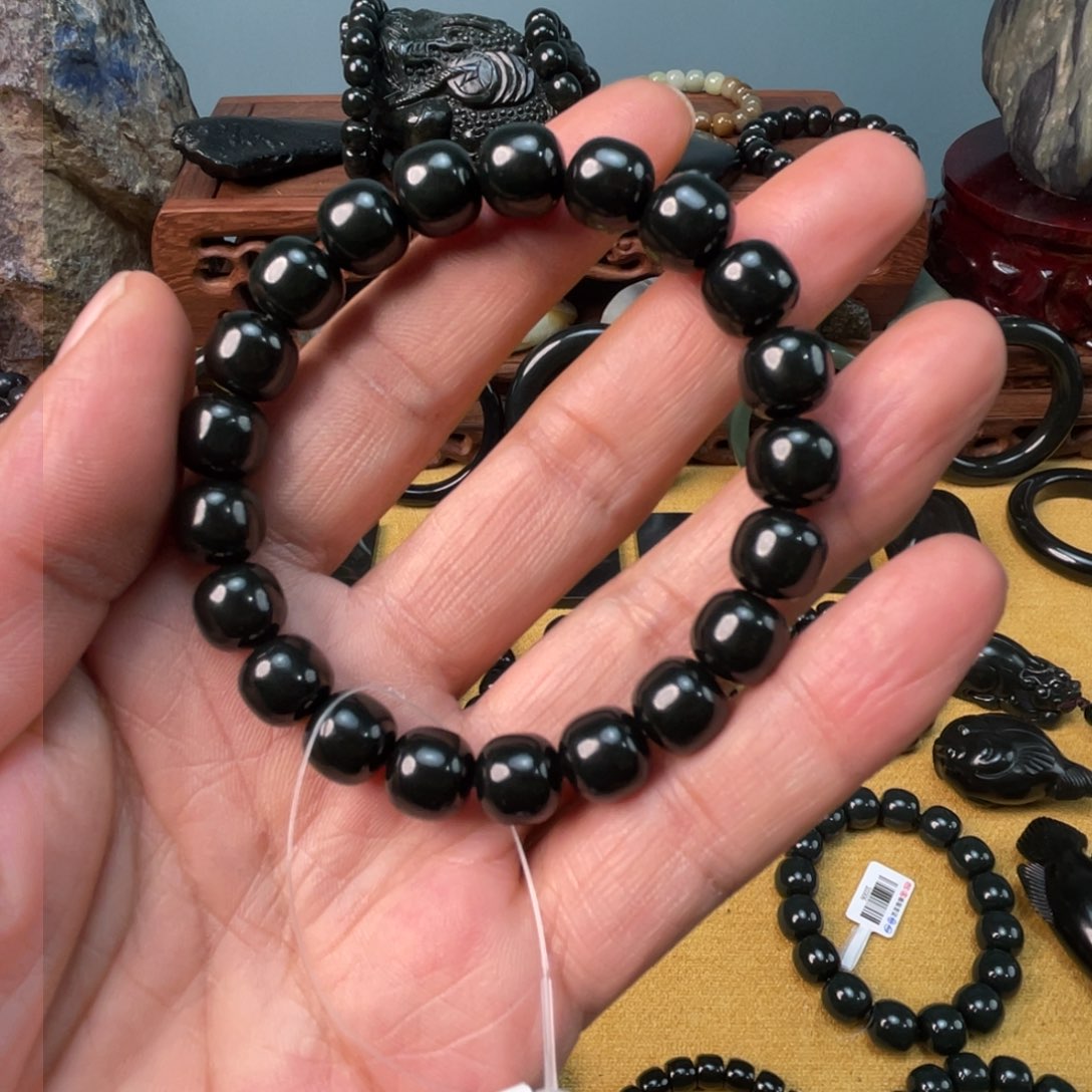 和田玉手链未镶嵌