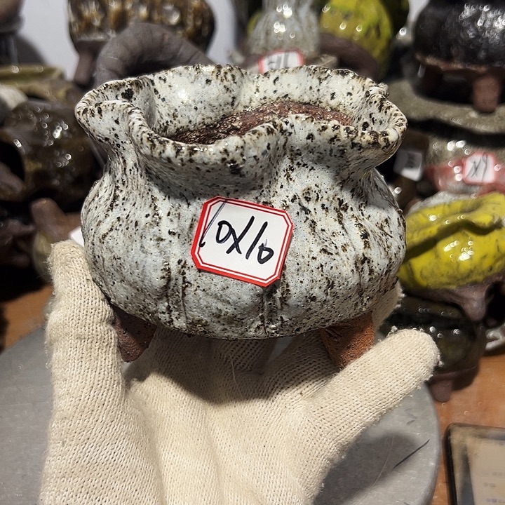 粗陶花盆制作就这样了，