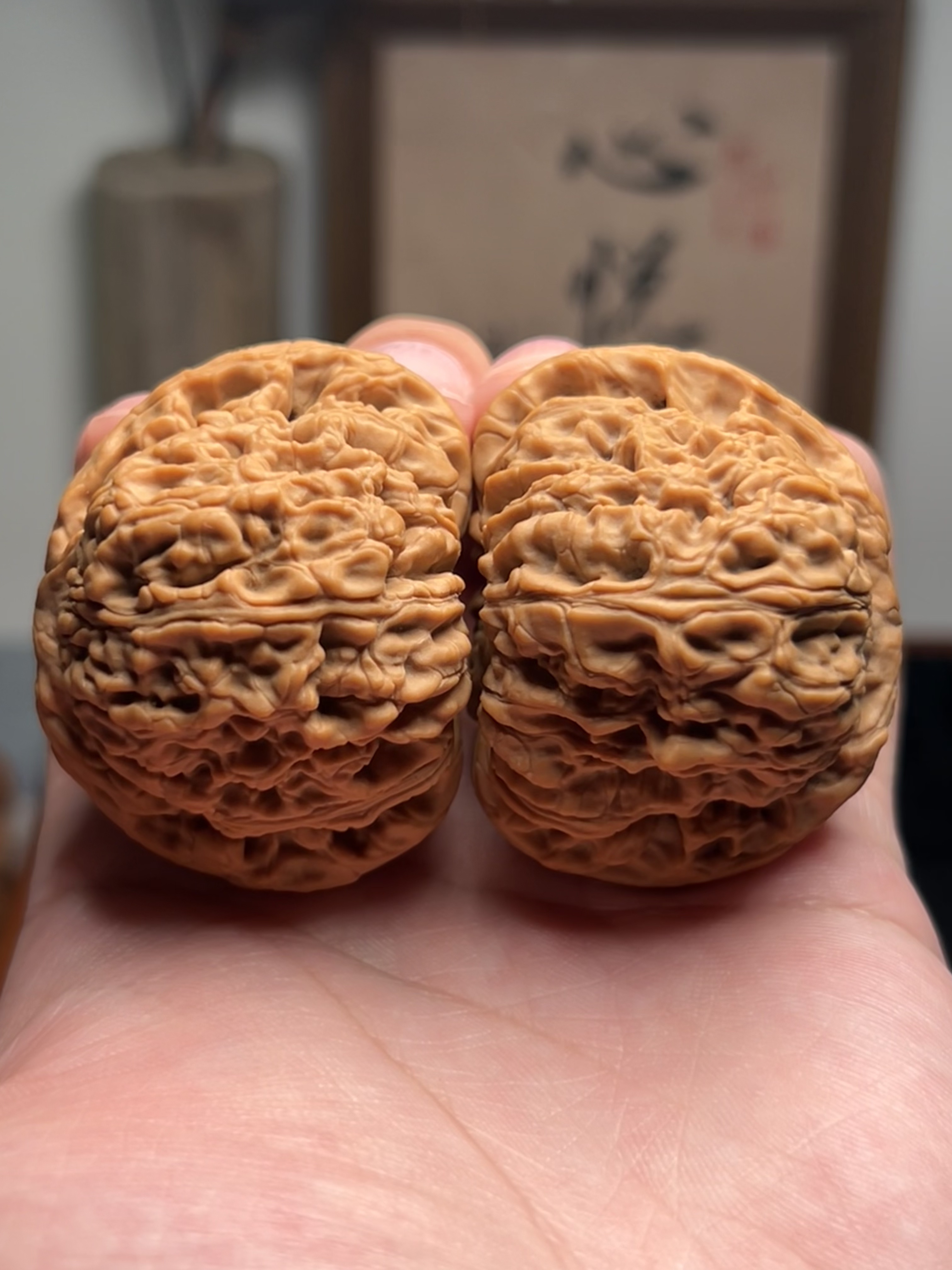 赵喜满南疆石-文玩核桃-原色精品 收藏   47尺