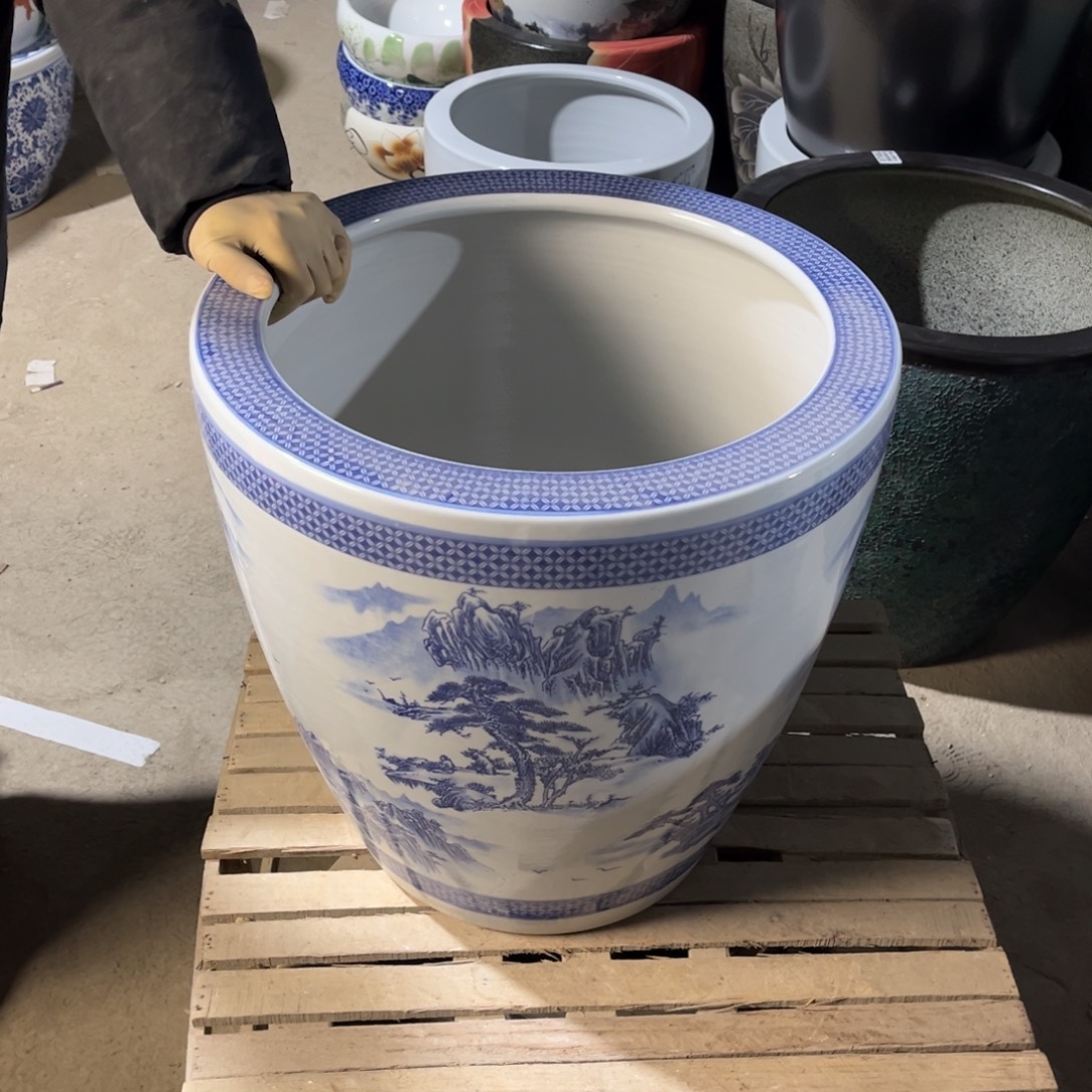 瓷片山水43高度43.888888