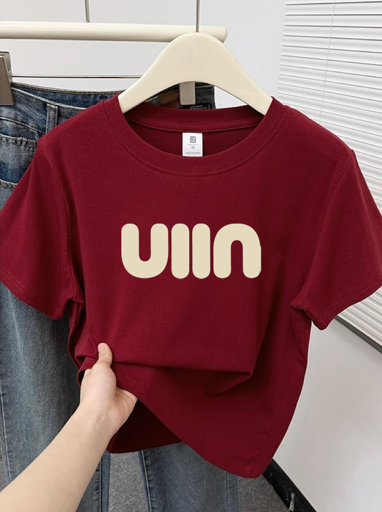 124潮牌纯棉T恤宽松印花短袖（2026上新）