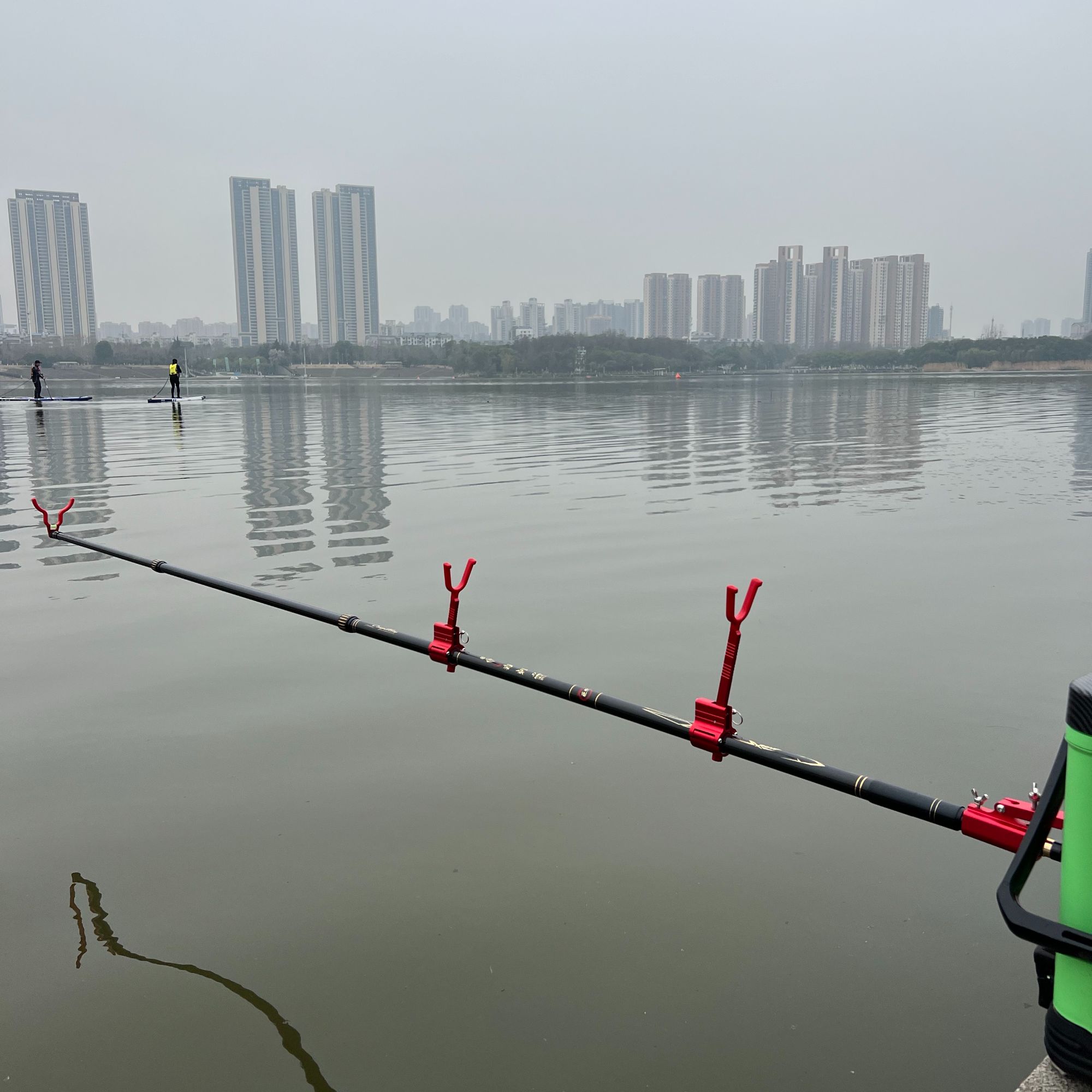 千禧龙大物杆支架炮台超硬碳素巨物支架鱼竿架