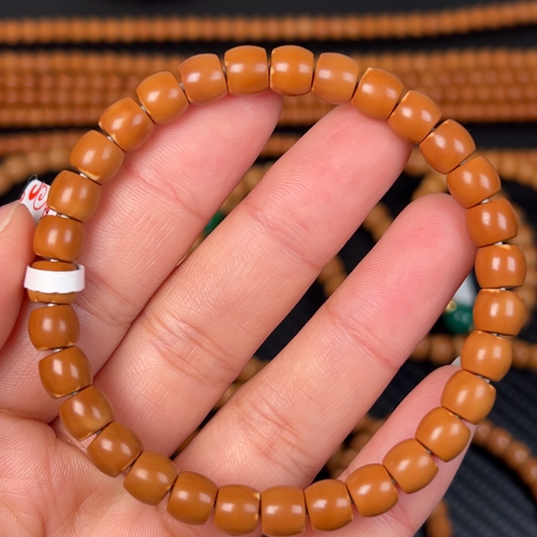 橄榄核把件橄榄核尖0.72直切单圈