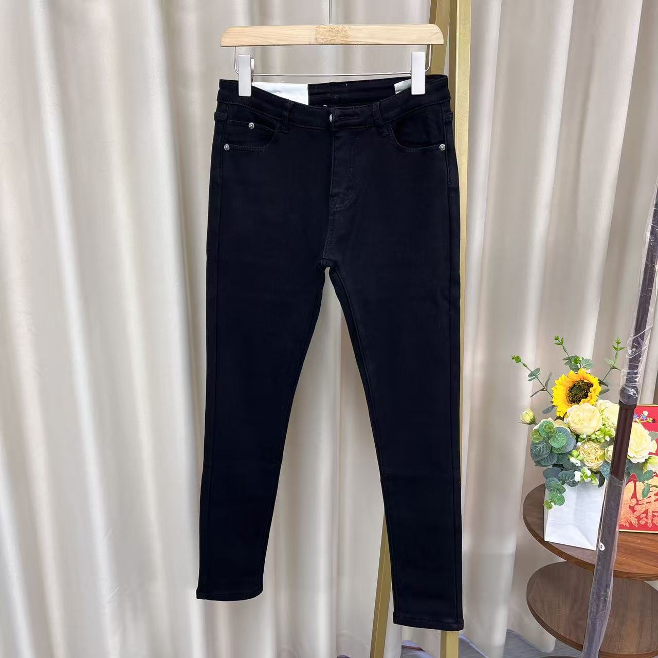 411 加绒加厚魔术裤 牛仔铅笔裤 高弹力！