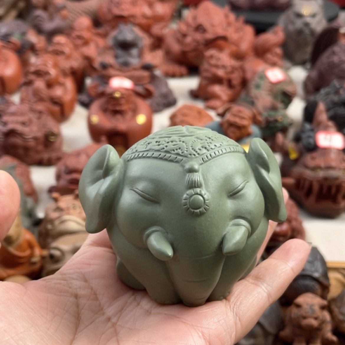 【闪购商品】紫砂茶宠紫砂大象