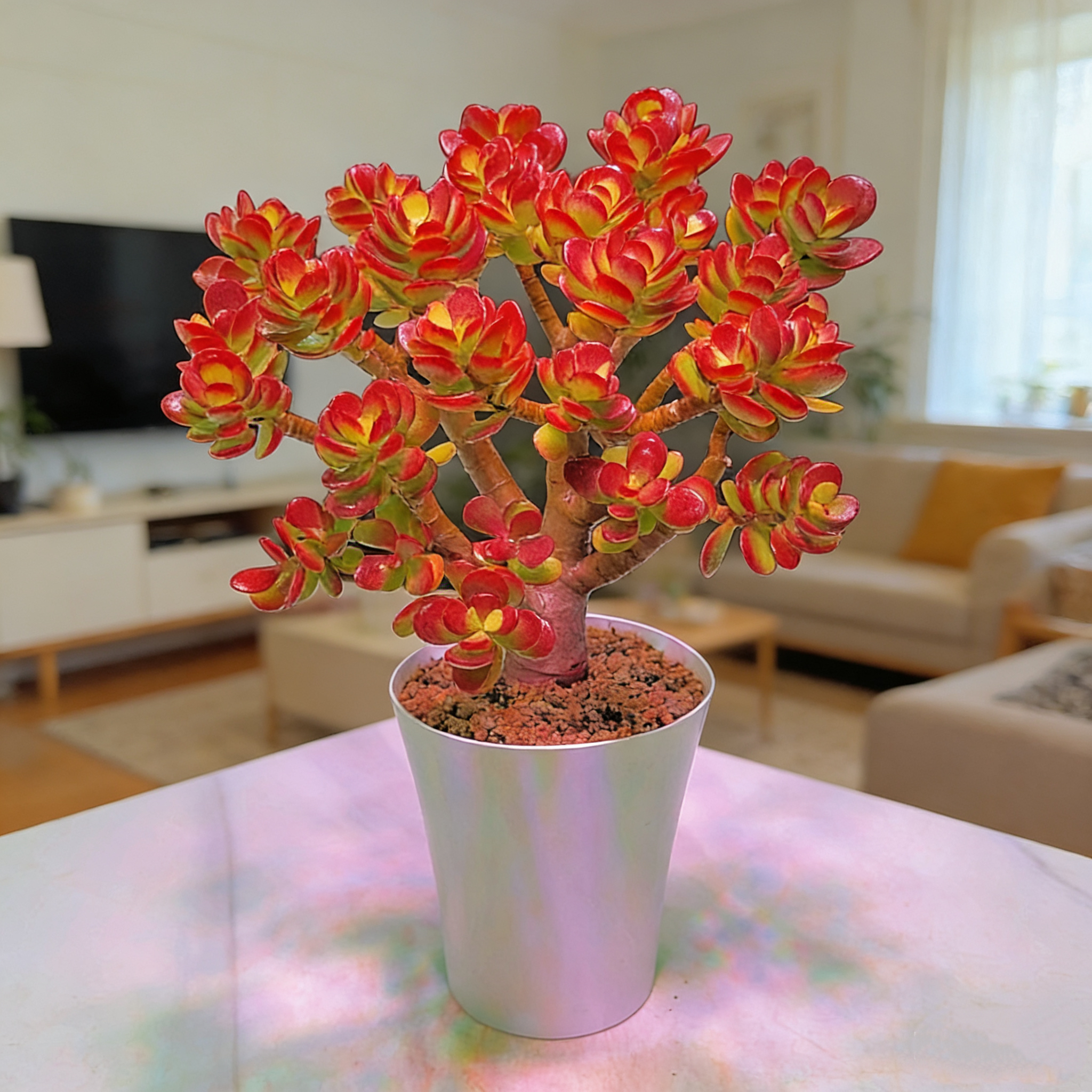 老桩摇钱树 (2盆)新人好养 办公室花卉 带原盆原土发货