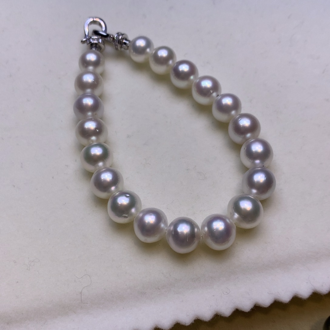 未镶嵌手链海水珍珠