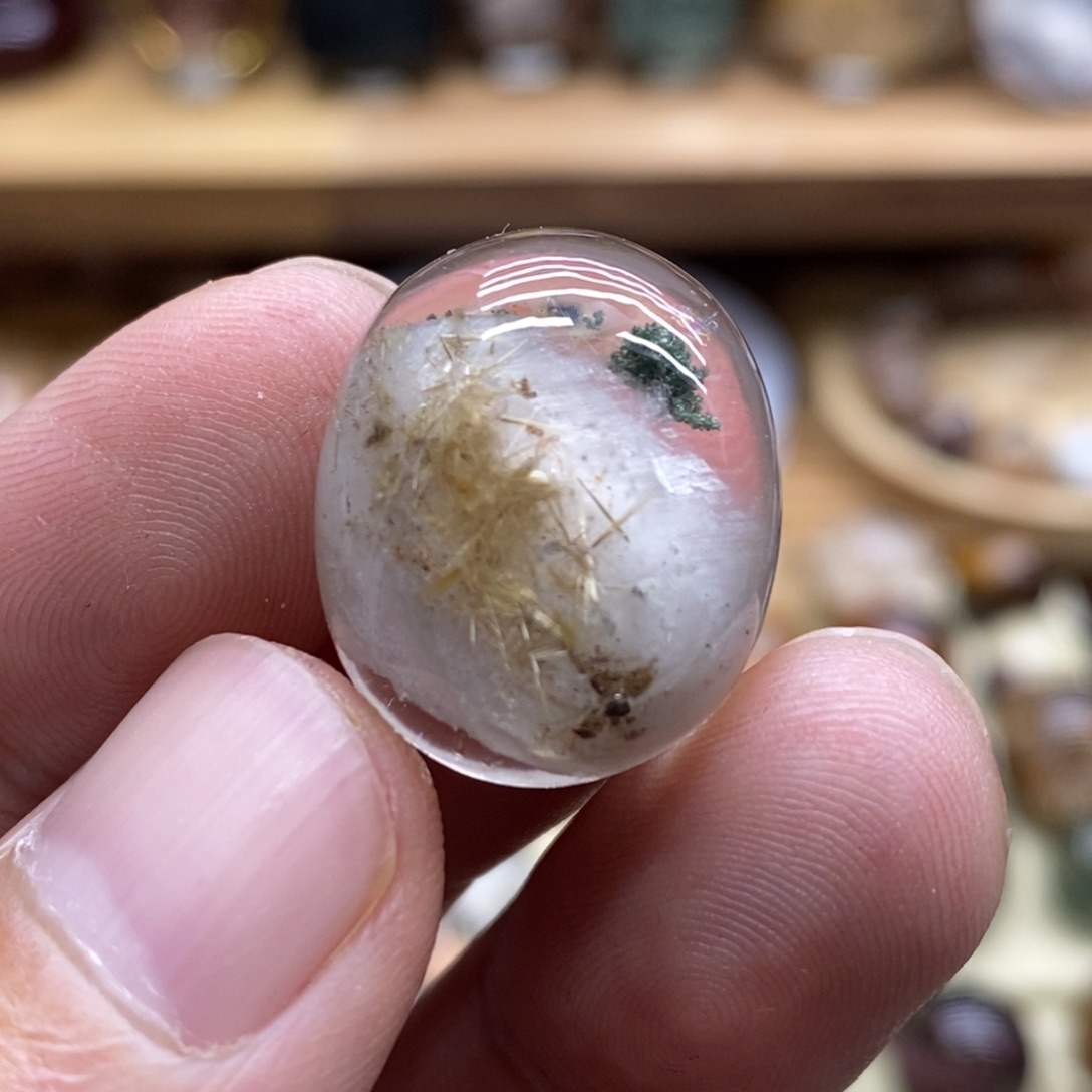 珠宝半成品水晶未镶嵌