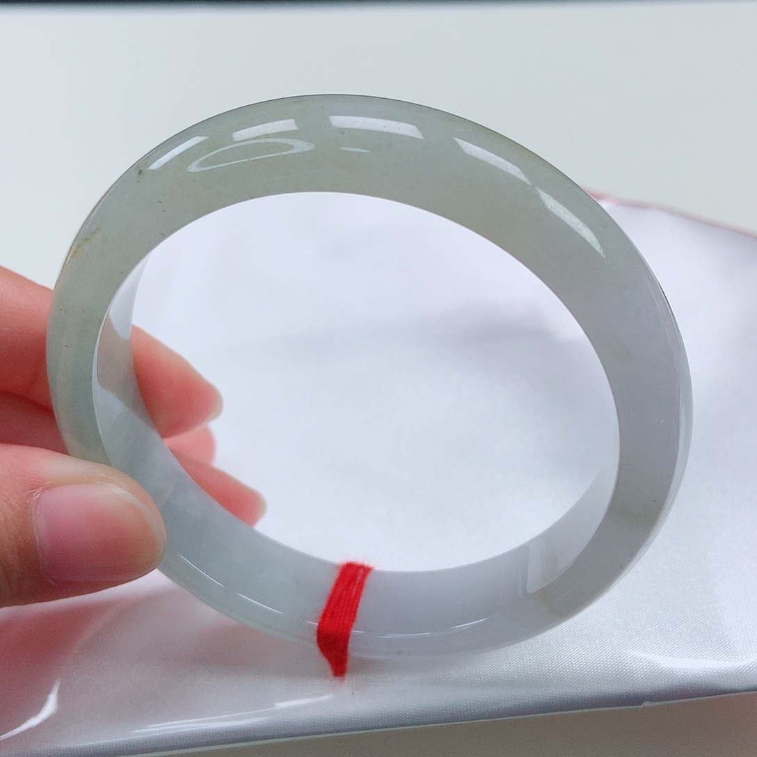 翡翠手镯未镶嵌58正圈