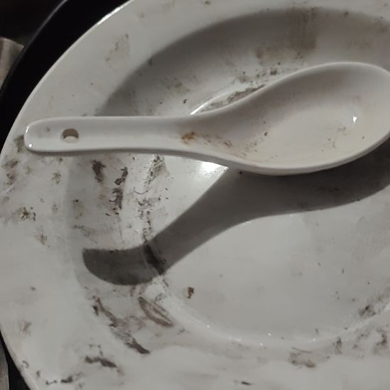 瓷发二十个，小勺子！