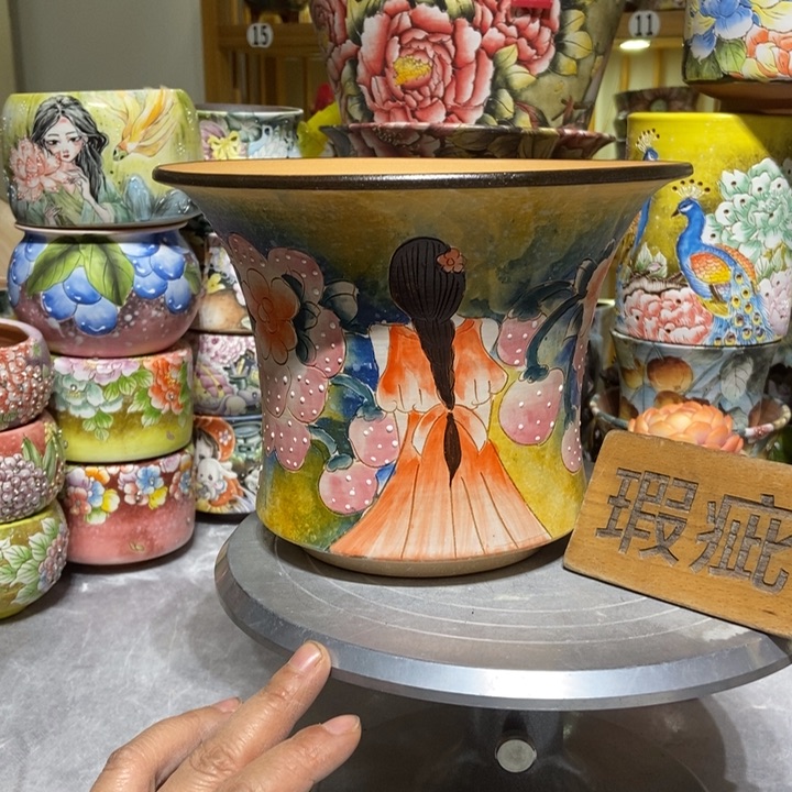 景德镇艺术手绘作品