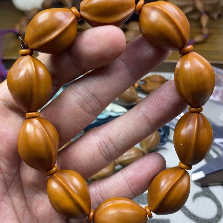橄榄核手串/手链橄榄核雕工艺手串
