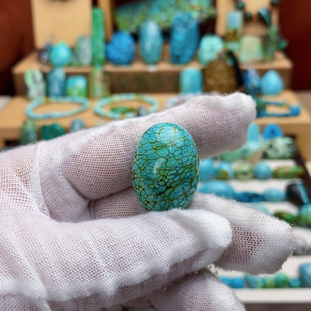 定制绿松石未镶嵌枣