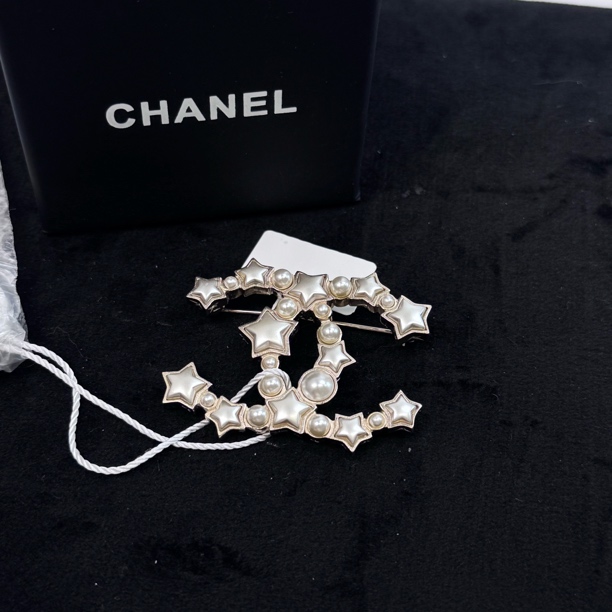 95新 Chanel/香奈儿 香奈儿星星珠珠胸针