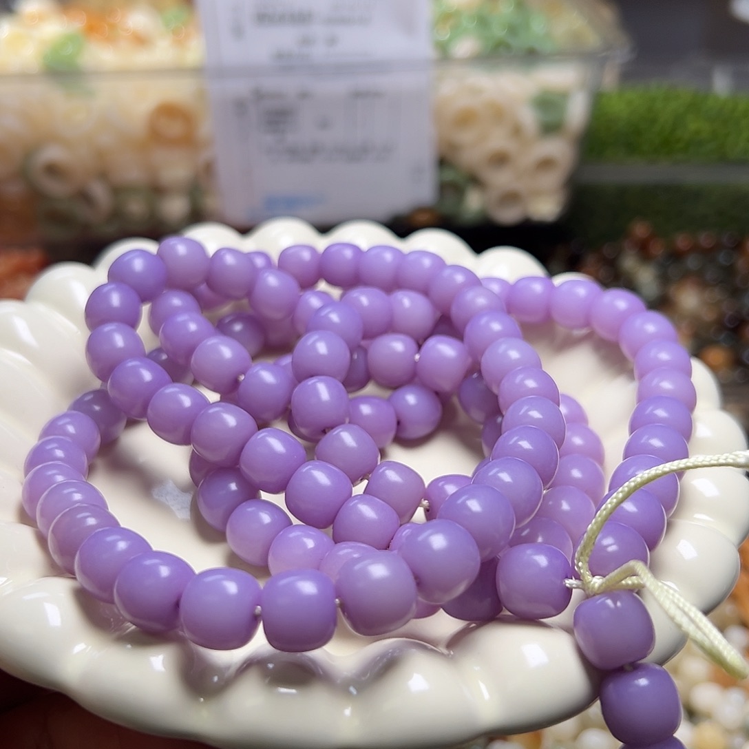 白玉菩提吊坠卡11紫玉桶110颗