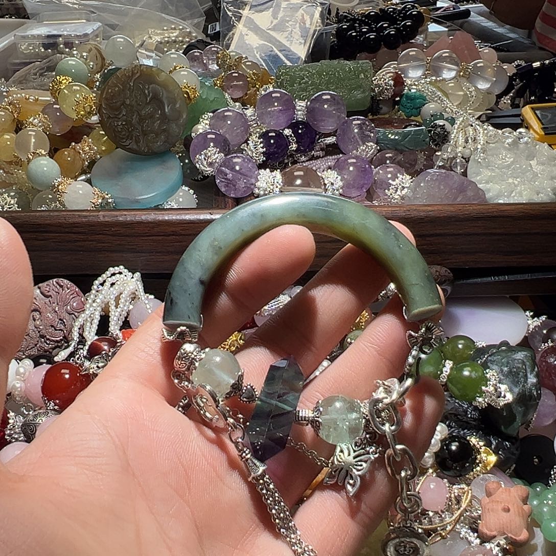 水晶手链未镶嵌水晶手链