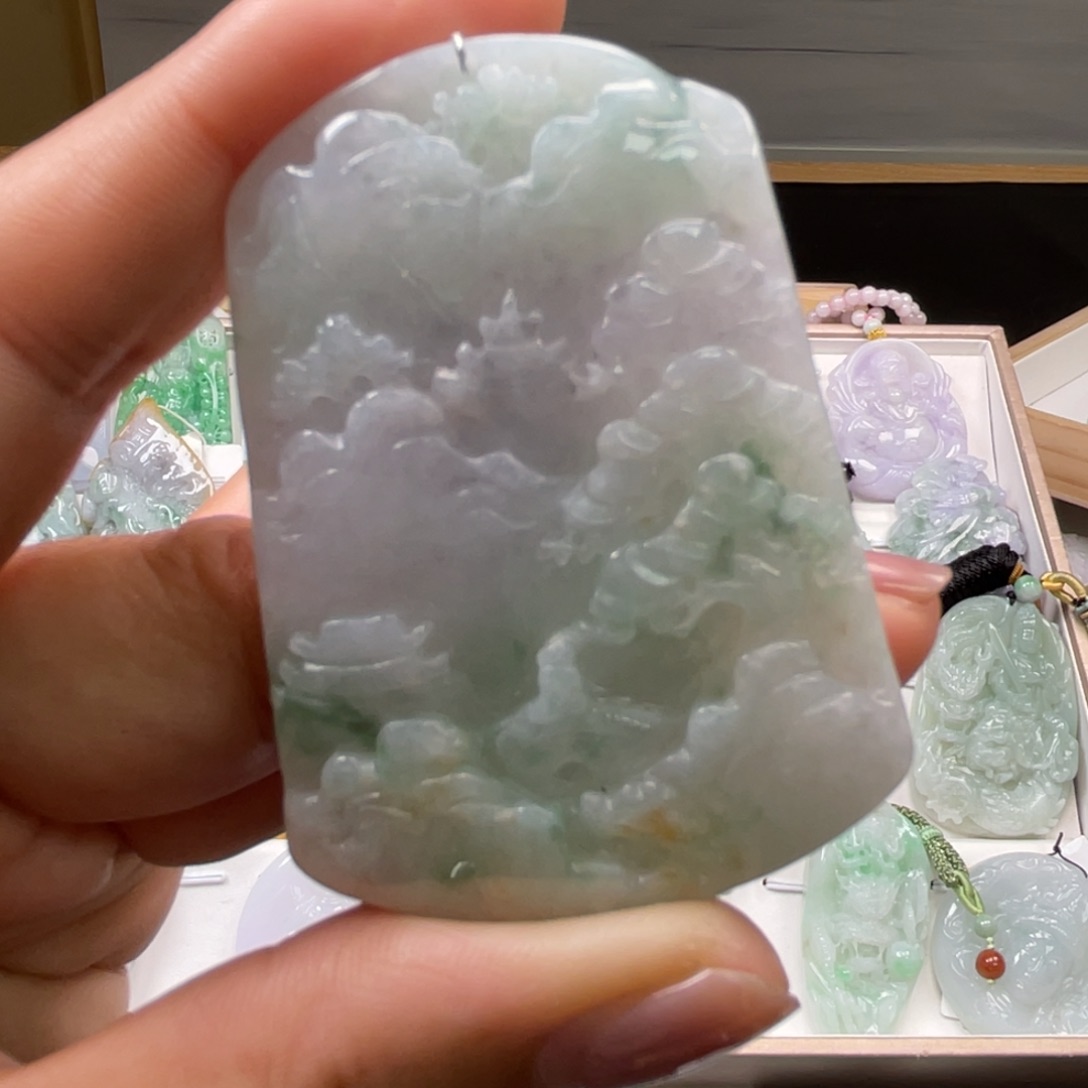 翡翠吊坠(不含链)未镶嵌