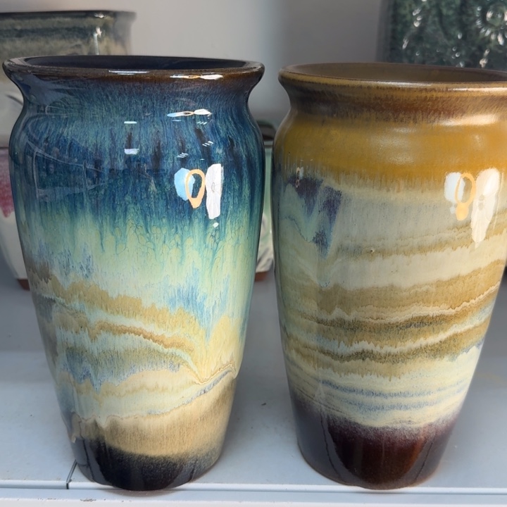 紫砂花盆口15高25，11111