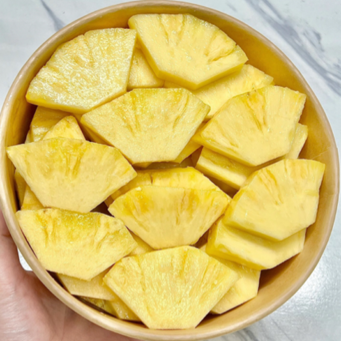 果切【贝壳鲜果】地门凤梨（约400克）鲜果切