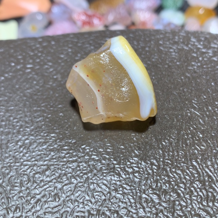 陶瓷草莓点点藕粉果冻