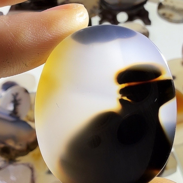 玛瑙/玉髓未镶嵌珠宝半成品