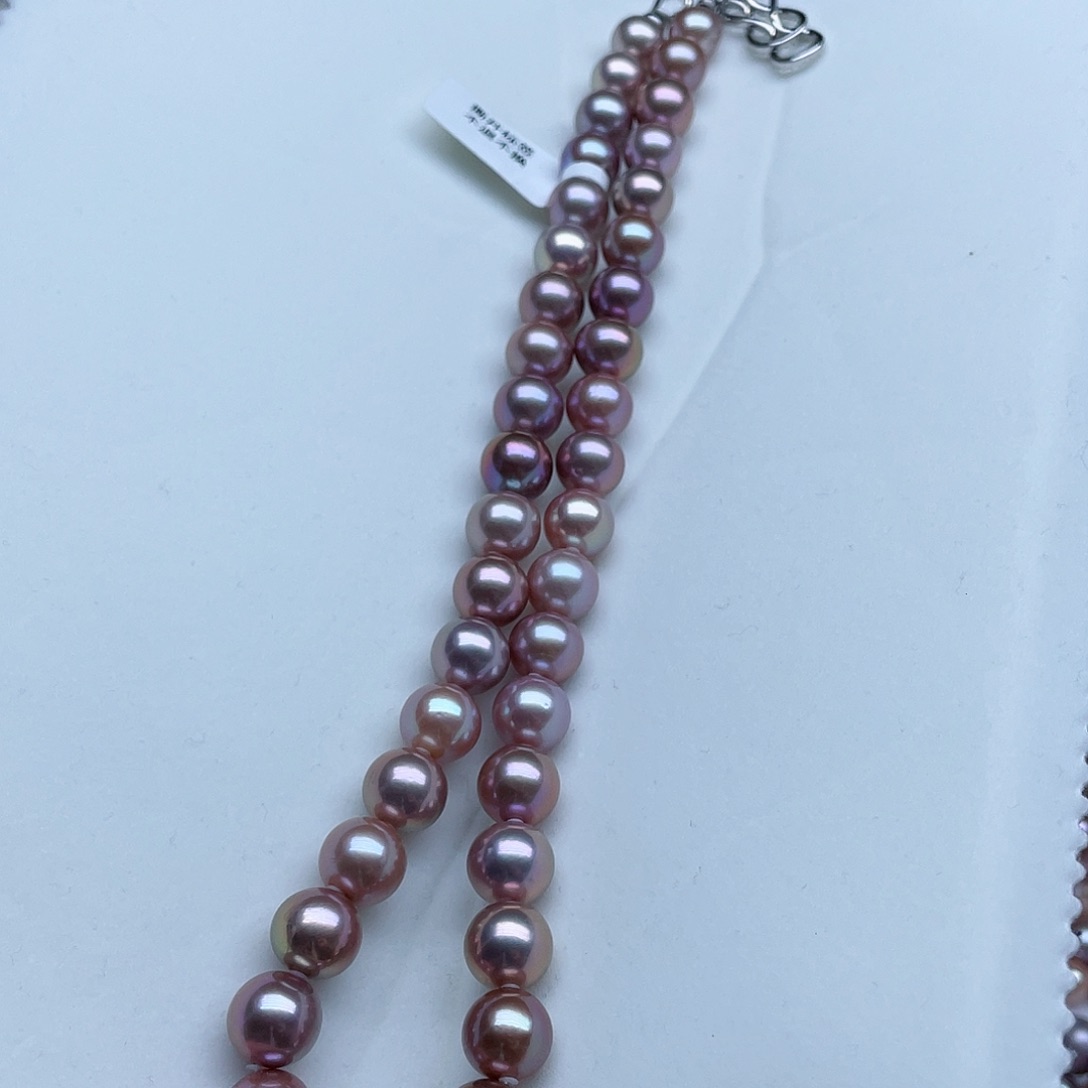 淡水珍珠颈饰银S925镶嵌