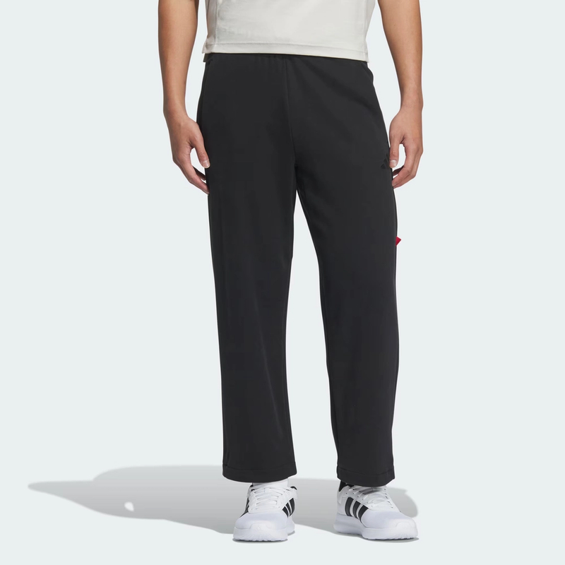 adidas/阿迪达斯男子CM FT KN PNT蛇年毛圈布直筒裤 JM1010