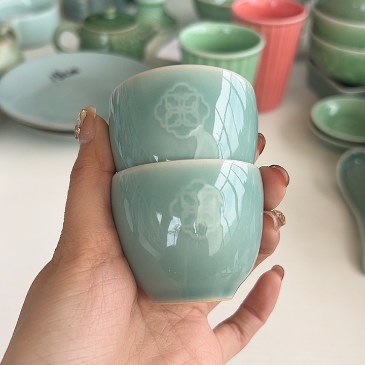 小米茶器龙泉青瓷