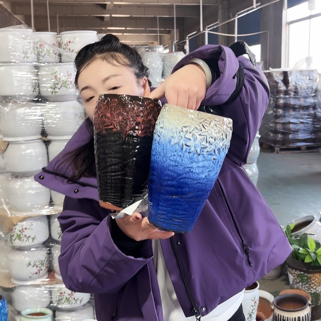正品两个高22/12红陶