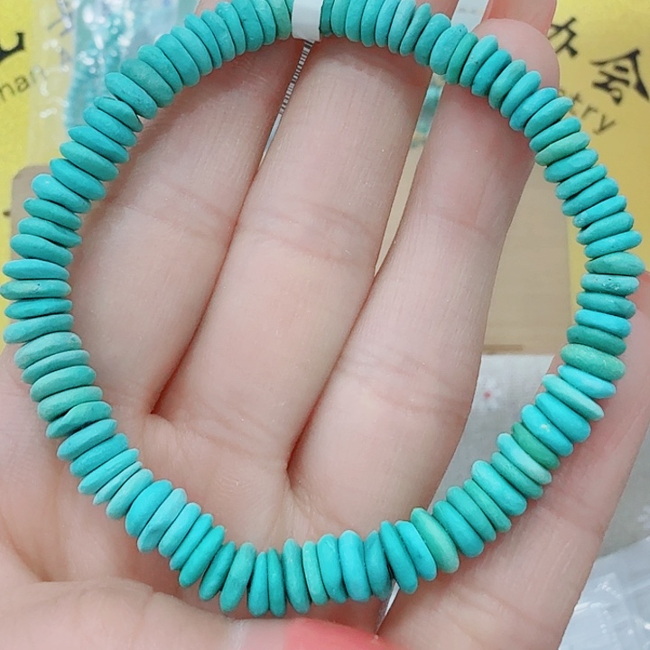 水***言绿松石未镶嵌珠宝奇石