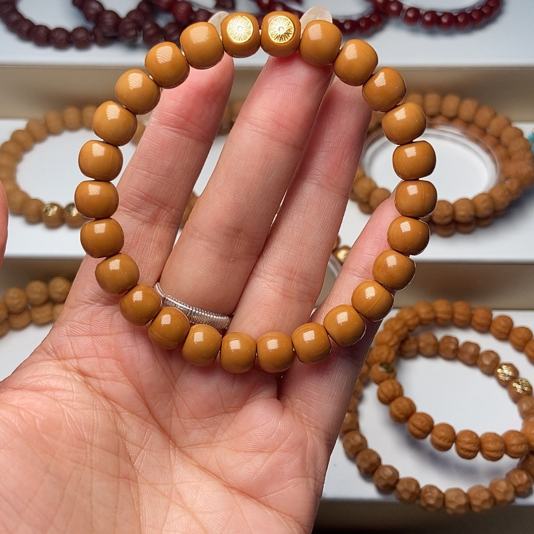 猴头核桃手串全品双标老型桶尺寸09左右