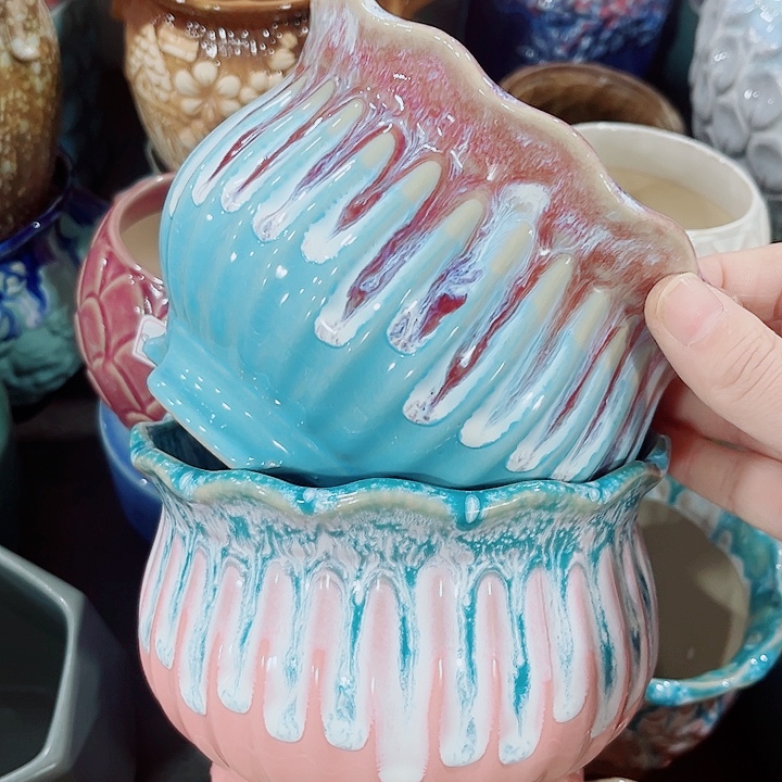 多肉花盆满10元包邮